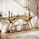 Industrial Behind-the-Sofa Table product view 4