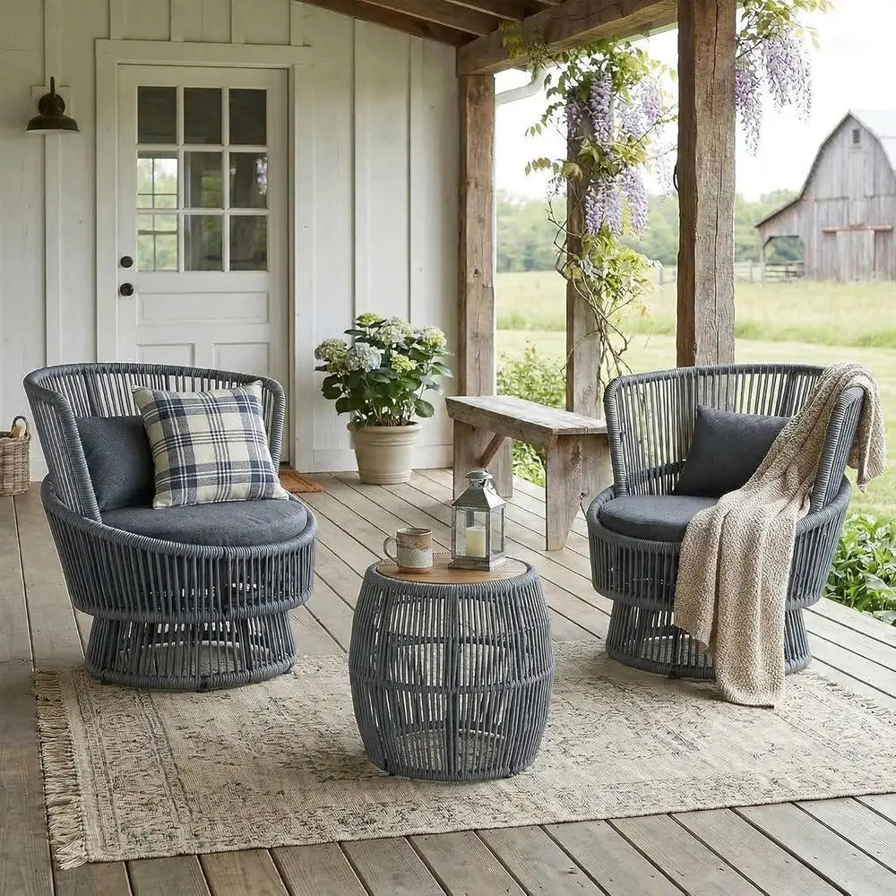 Outdoor Swivel Rocker Set — 2 Piece product view 3