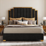 King Upholstered Bed product view 1