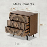 Farmhouse Three-Drawer Dresser product view 2