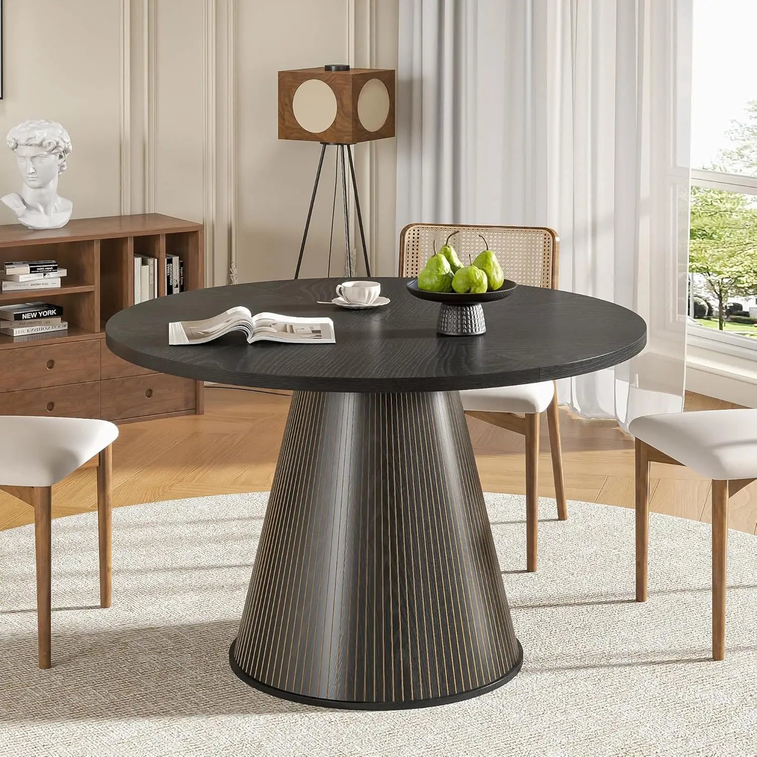 Farmhouse Fluted Dining Table product view 7