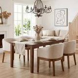 Upholstered Barrel Dining Chairs product view 4