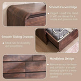 Mid-Century Wood Seven-Drawer Dresser product view 4