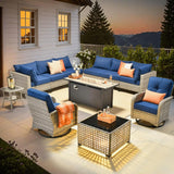Outdoor Sectional with Fire Pit product view 7