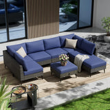 8-Piece Outdoor Patio Lounge Set product view 7
