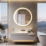 Round Lighted Bathroom Mirror product view 2