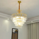 The Halo — Modern K9 Crystal Chandelier product view 3