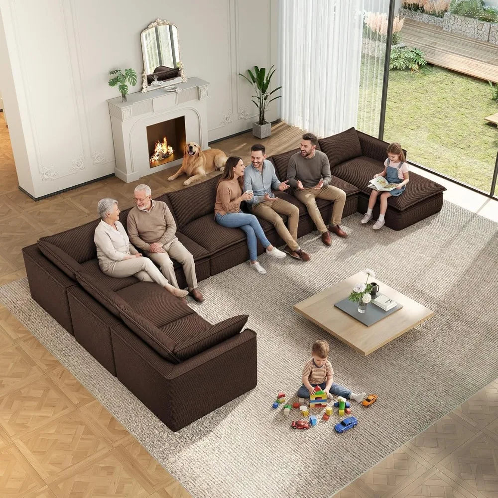The Cloud Oversized Boneless Sectional product view 3
