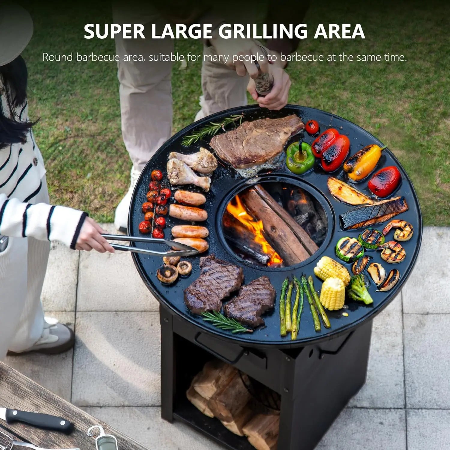 Charcoal BBQ Grill product view 3