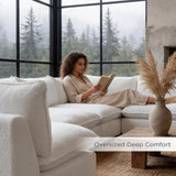 The Cloud Oversized Chenille Sofa product view 3