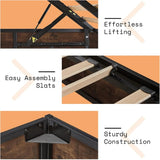Wooden Platform Storage Bed Frame product view 4