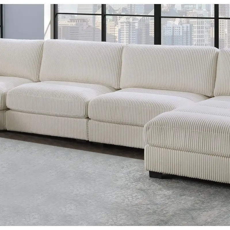 The Haven Beige 6-Piece Modular Sectional product view 3