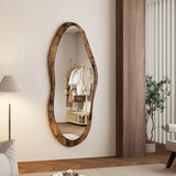 Large Wood-Framed Mirror product view 5