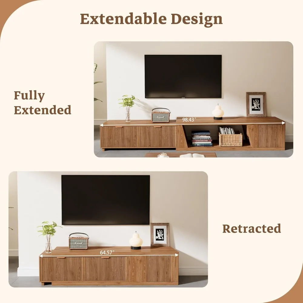 TV Stand with Storage Cabinets product view 4