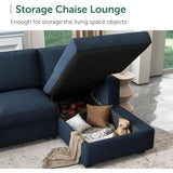 U-Shaped Sectional Sleeper Sofa product view 4