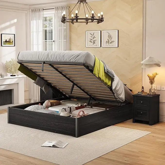 Wooden Platform Storage Bed Frame product view 11