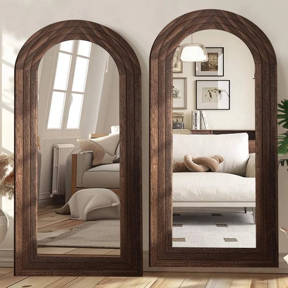 Farmhouse Arched Full-Length Mirror product view 6