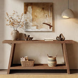 Farmhouse Solid Wood Console Table product view 4