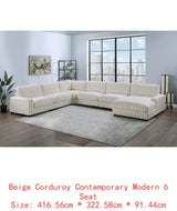 The Haven Beige 6-Piece Modular Sectional product view 10