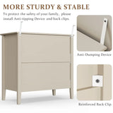 3-Drawer Nightstand product view 6