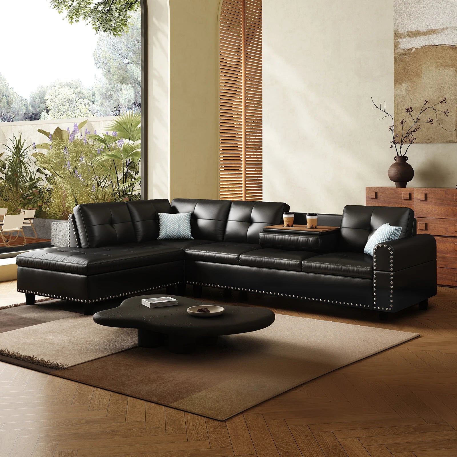 Sectional Sofa with Chaise Lounge product view 8