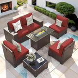 Patio Lounge Set with Fire Pit product view 7