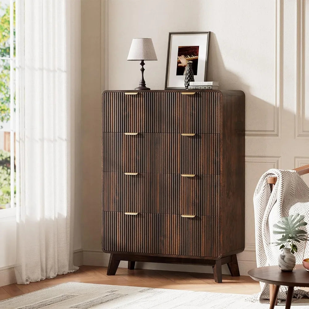 Fluted 5-Drawer Dresser product view 1