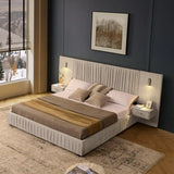 Chenille Upholstered Bed Frame product view 2