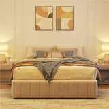 Platform Bed with Four Storage Drawers product view 4