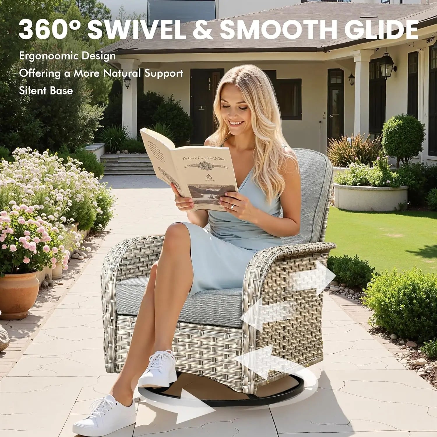 Outdoor Sectional with Fire Pit product view 4