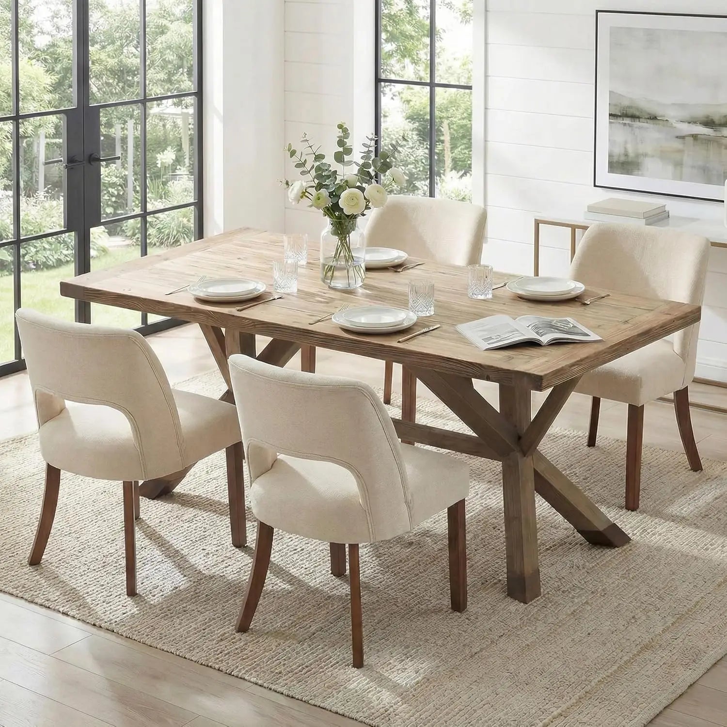 Mid-Century Upholstered Dining Chairs product view 7