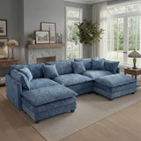 Modular Sectional Sofa with Ottoman product view 9
