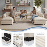 Modular Sectional Sofa with Ottoman product view 2