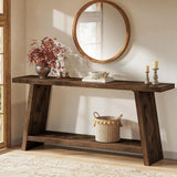 Farmhouse Solid Wood Console Table product view 7
