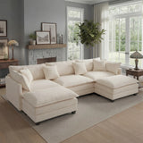 Modular Sectional Sofa with Ottoman product view 1