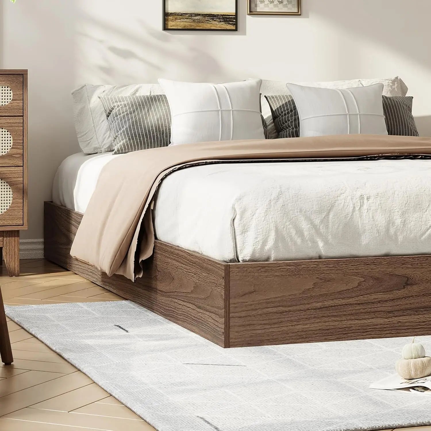 Wooden Platform Bed Frame product view 4