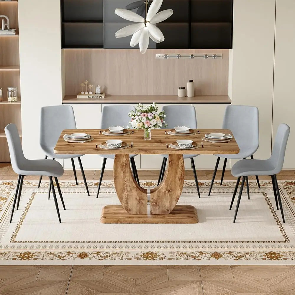 Dining Table Set for Six product view 9