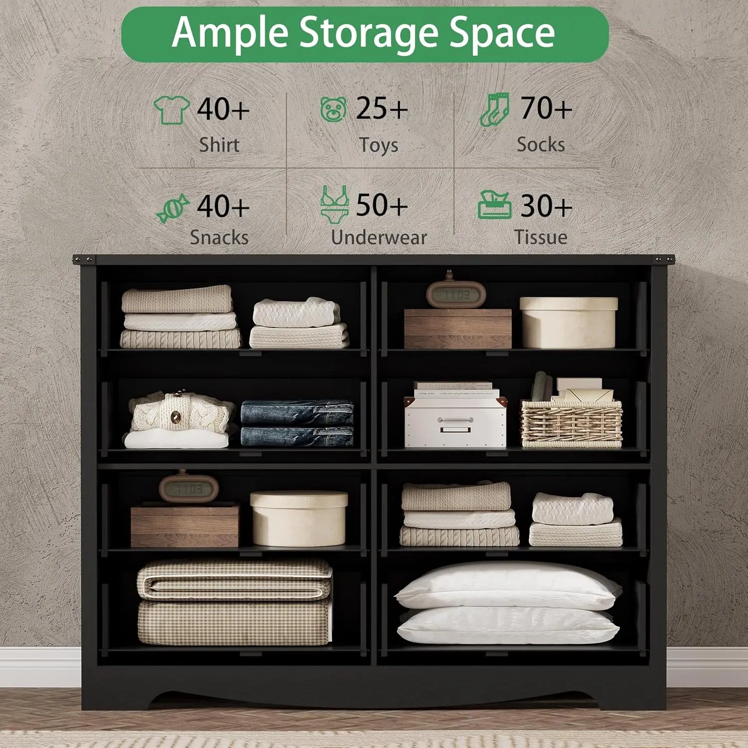 Wood Chest of Drawers product view 4