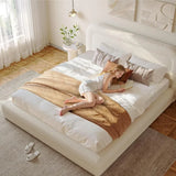 King Bed Frame with Headboard product view 3