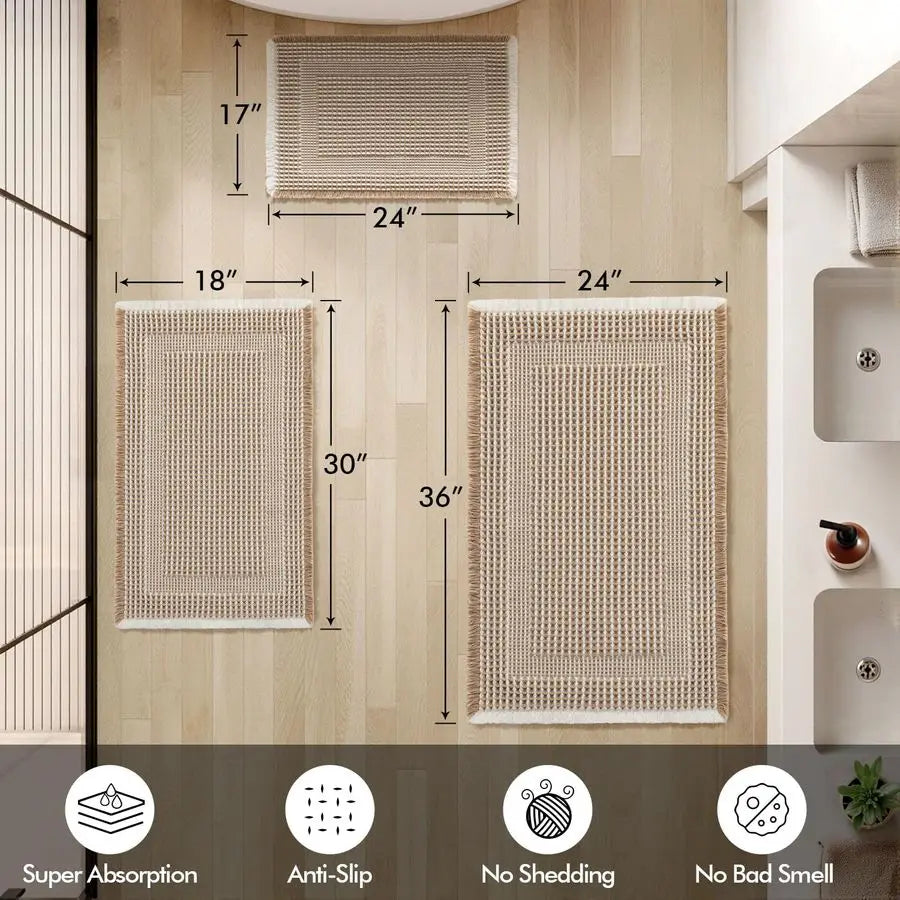 Boho Bathroom Rug product view 2