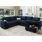U-Shaped Sectional Sleeper Sofa product view 3