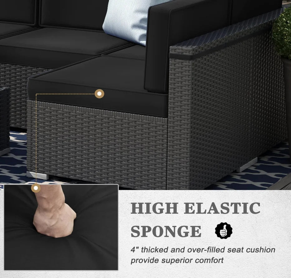 Patio Furniture Set with Fire Pit product view 5