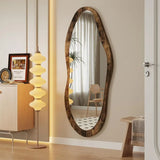 Large Wood-Framed Mirror product view 4