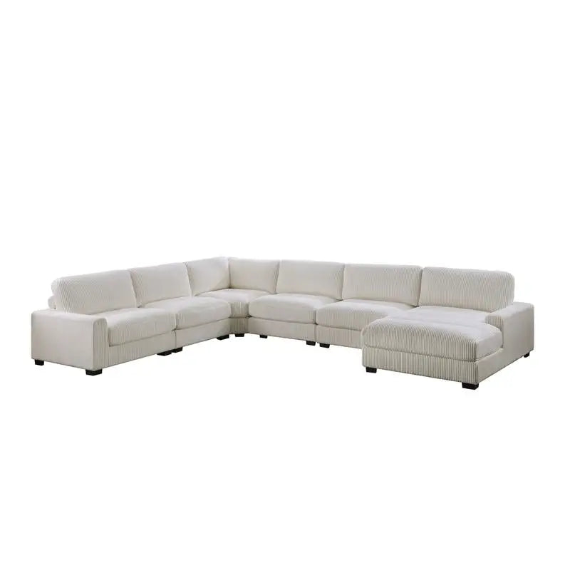 The Haven Beige 6-Piece Modular Sectional product view 2