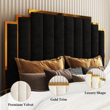 King Upholstered Bed product view 4