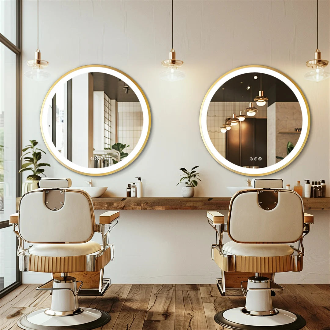 Round Lighted Bathroom Mirror product view 5