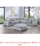 The Haven Beige 6-Piece Modular Sectional product view 14