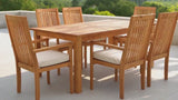 7-Piece Outdoor Dining Set in an inviting patio setting