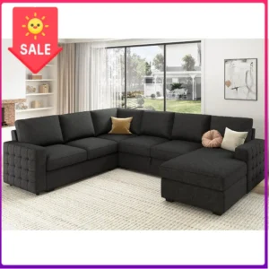 Sectional Sofa with Hidden Bed