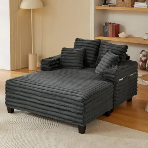 Chaise Lounge Sleeper Sofa Bed